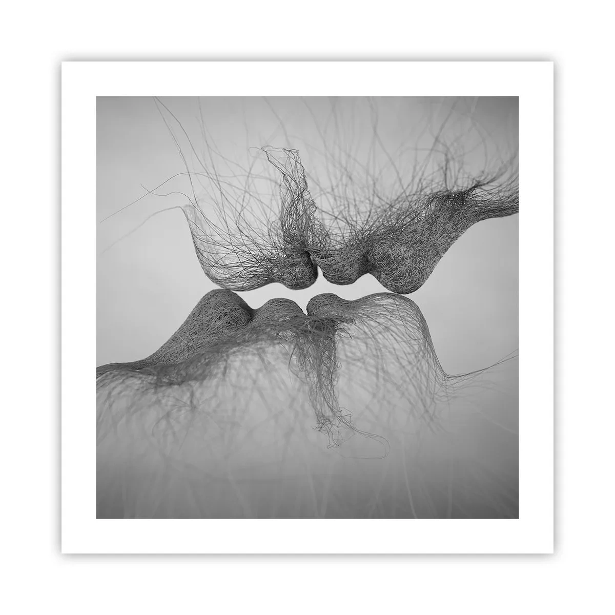 Plakat - Pocałunek wiatru - 50x50 cm
