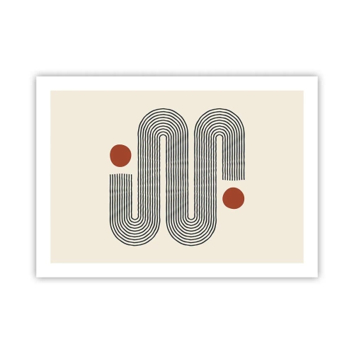 Plakat - Od początku do końca - 70x50 cm