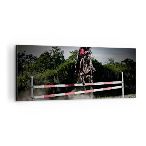 Obraz na płótnie - Razem po zwycięstwo - 100x40 cm