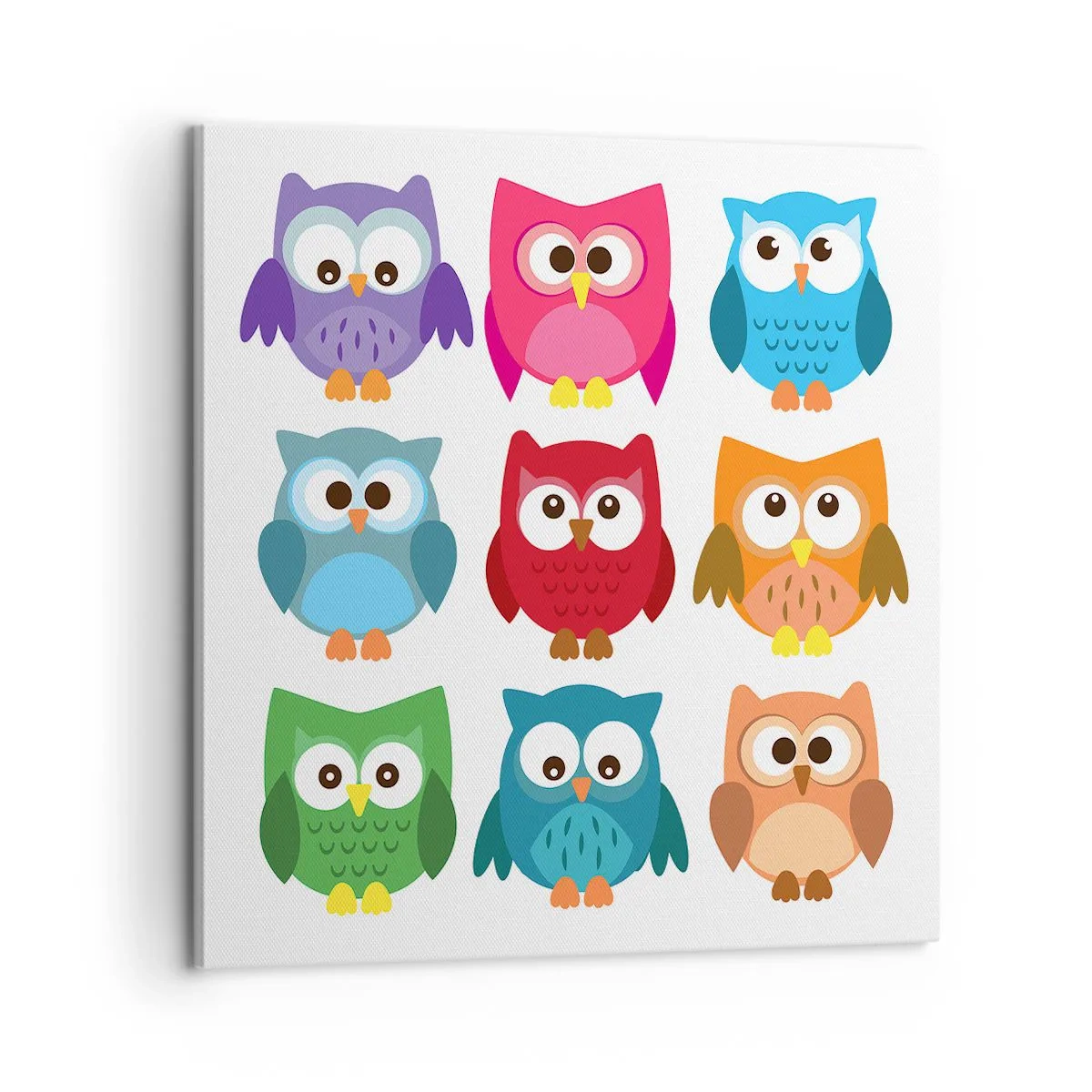 Obraz na płótnie - Różnić można się zabawnie - 60x60 cm