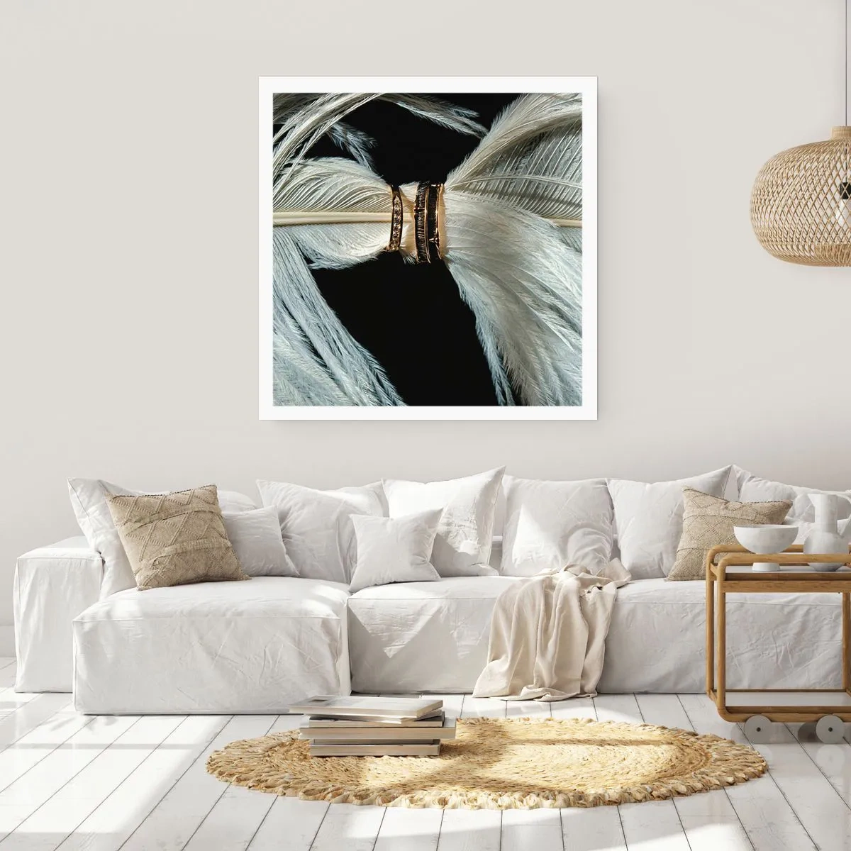 Plakat - ...i nie opuszczę Cię… - 60x60 cm