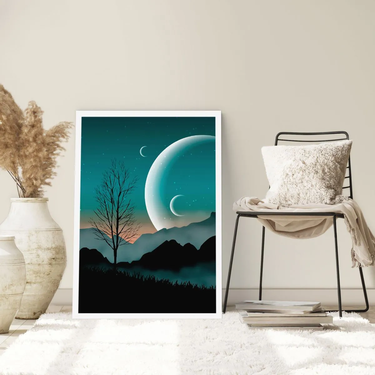 Plakat - Karnawał gwiaździstej nocy - 61x91 cm