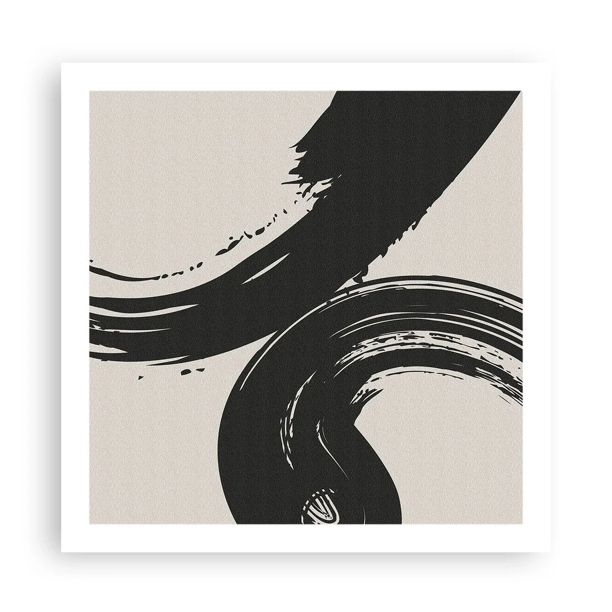 Plakat - Zamaszyście i koliście - 60x60 cm