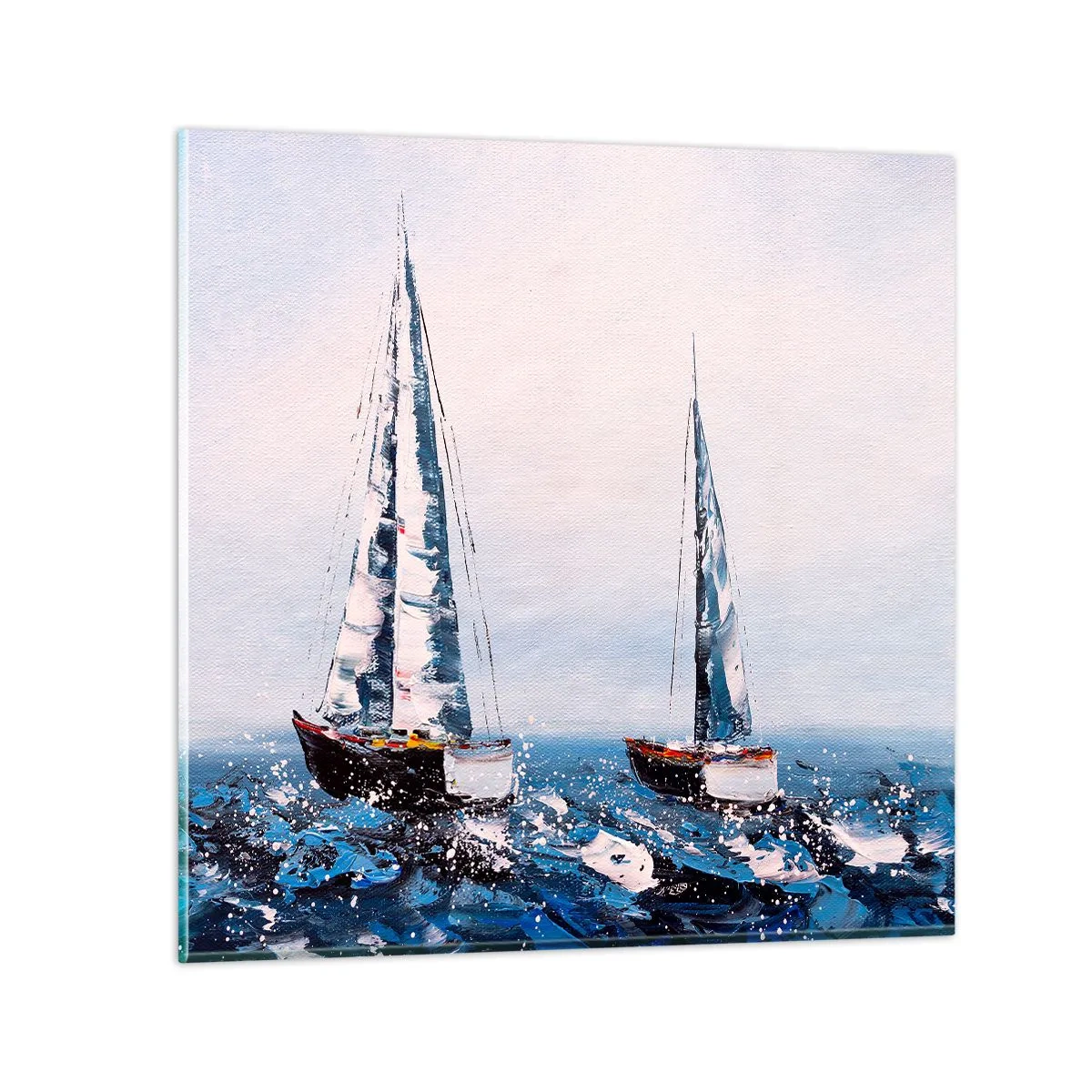 Obraz na szkle - Braterstwo wiatru - 30x30 cm