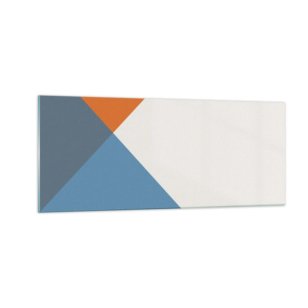 Obraz na szkle - Pod kątem… - 100x40 cm