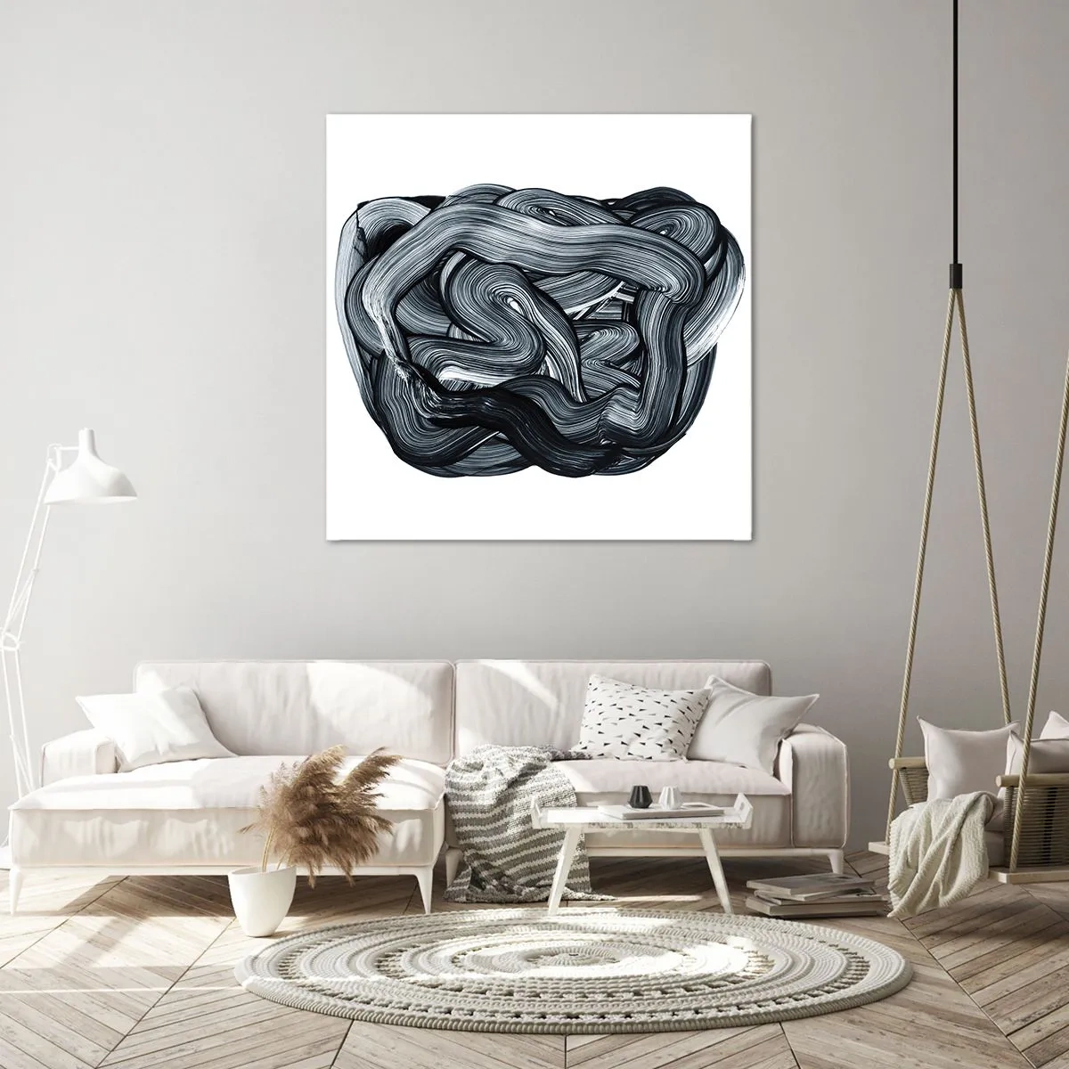 Obraz na płótnie - To nie takie proste - 50x50 cm