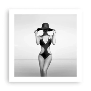 Plakat - Na imię mi: Elegancja - 50x50 cm