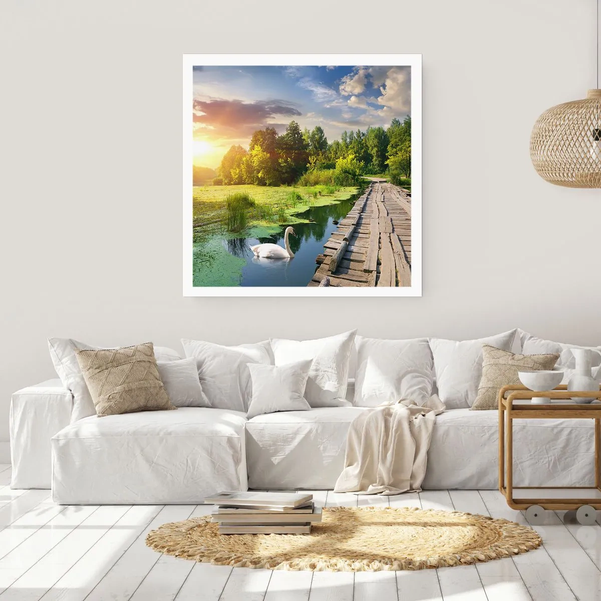 Plakat - Lato, lato wszędzie - 30x30 cm