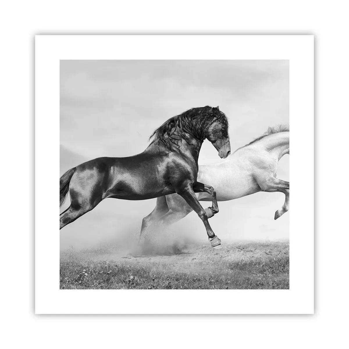 Plakat - Anioły i demony - 40x40 cm