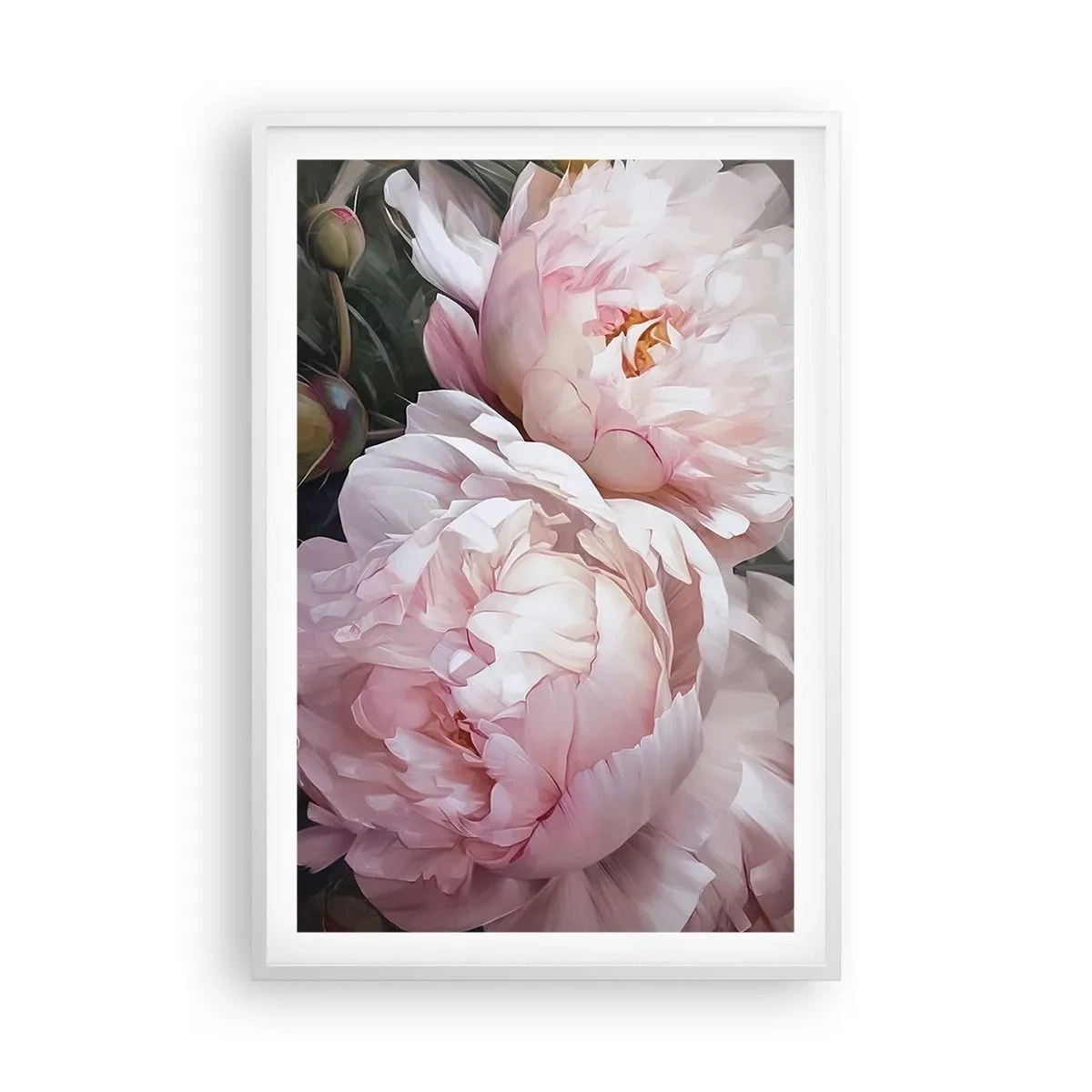 Plakat w białej ramie - Zatrzymane w rozkwicie - 61x91 cm