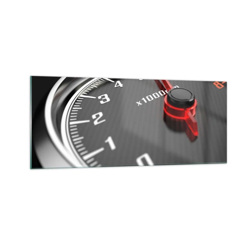 Obraz na szkle - Gaz do dechy - 100x40 cm