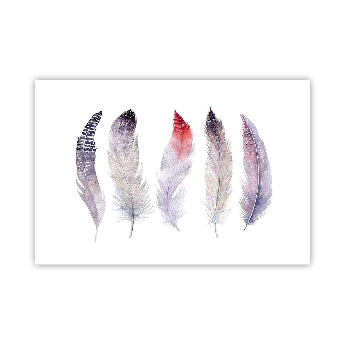 Plakat - Delikatne jak różnobarwna mgła - 91x61 cm