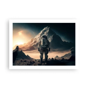 Plakat - Nowe wyzwanie - 70x50 cm