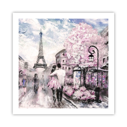 Plakat - Jak zakochac się, to tylko w… - 60x60 cm