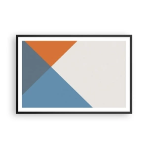 Plakat w czarnej ramie - Pod kątem… - 91x61 cm