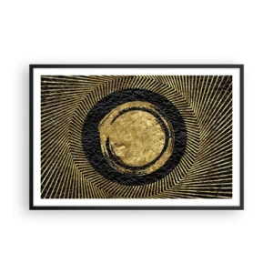 Plakat w czarnej ramie - Kompozycja glamour - 91x61 cm