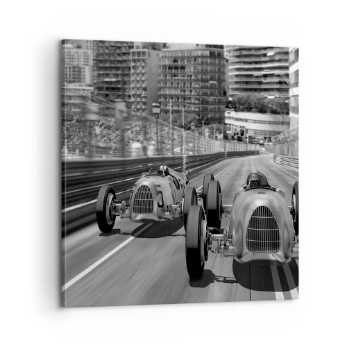 Obraz na płótnie - Dawno temu w Monte Carlo - 60x60 cm