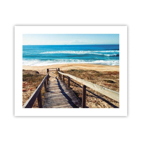 Plakat - Biegnij! - 50x40 cm