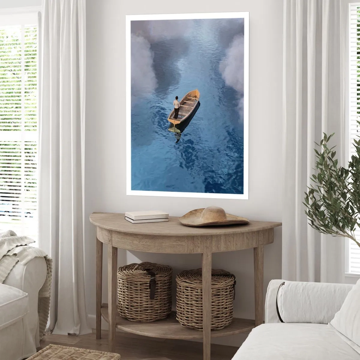 Plakat - Życie – podróż – niewiadoma - 70x100 cm