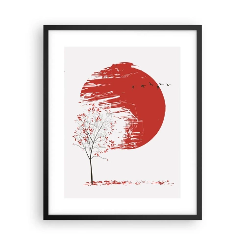 Plakat w czarnej ramie - Znasz li ten kraj? - 40x50 cm