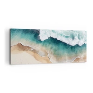 Obraz na płótnie - Odwieczne spotkanie - 100x40 cm