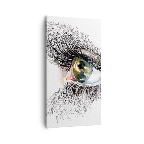 Obraz na płótnie - Zajrzyj wprost do duszy - 55x100 cm