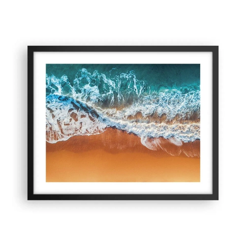 Plakat w czarnej ramie - Zawsze w parze - 50x40 cm