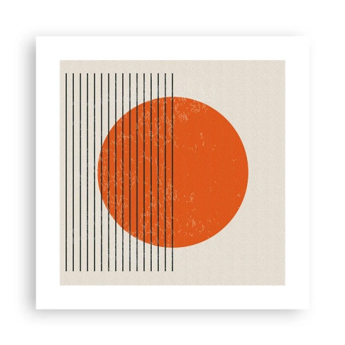 Plakat - Zawsze słońce - 40x40 cm