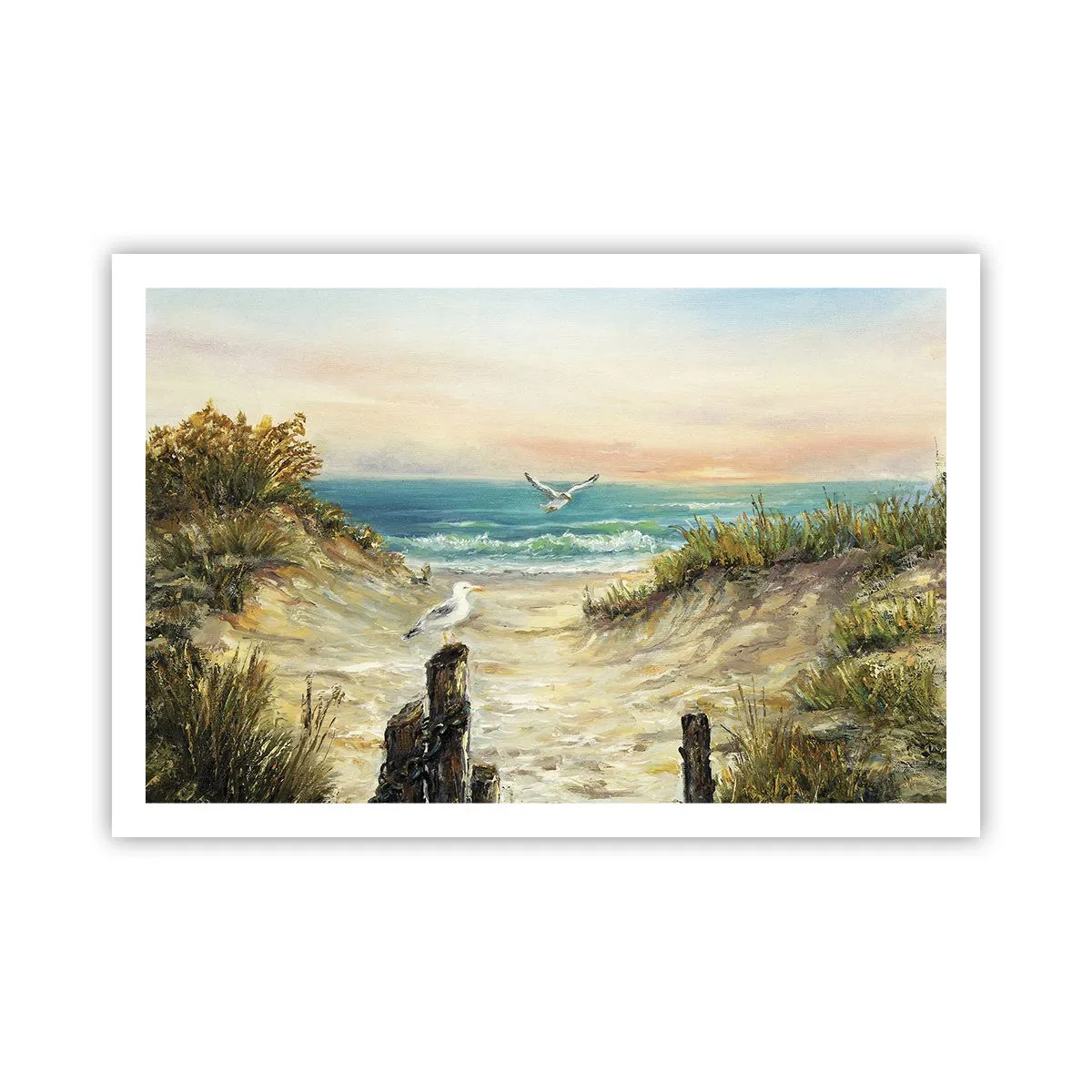 Plakat - Bezwietrzne zacisze - 91x61 cm