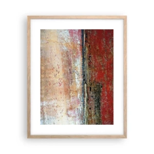 Plakat w ramie jasny dąb - Może to morze - 40x50 cm