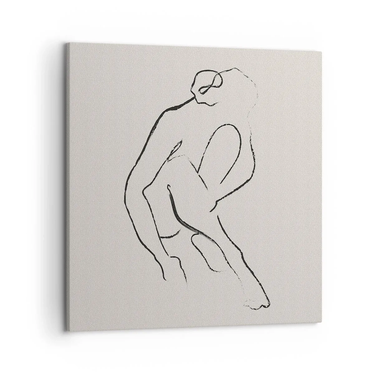 Obraz na płótnie - Szkic intymny - 50x50 cm