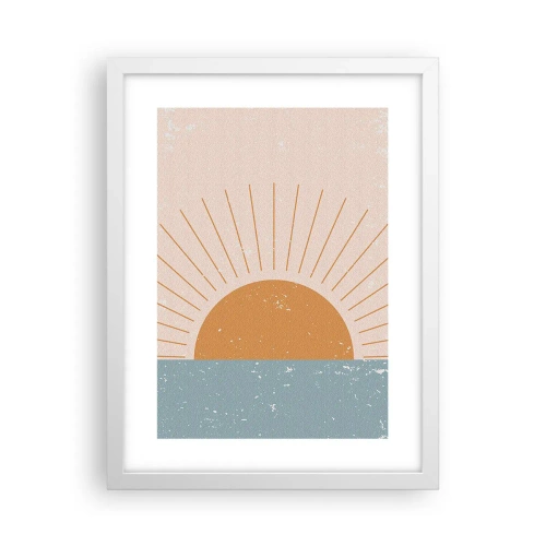 Plakat w białej ramie - Codzienny cud - 30x40 cm