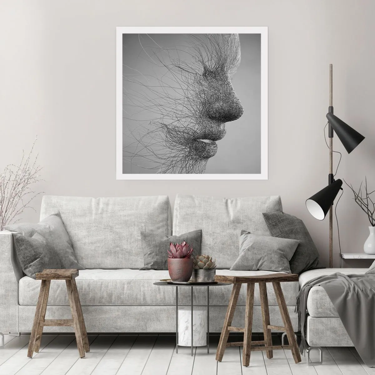 Plakat - Duch wiatru - 50x50 cm