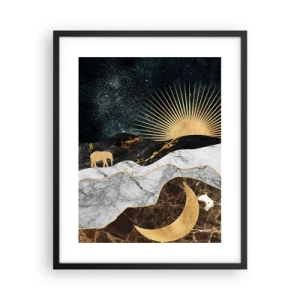 Plakat w czarnej ramie - Odwieczne prawa - 40x50 cm