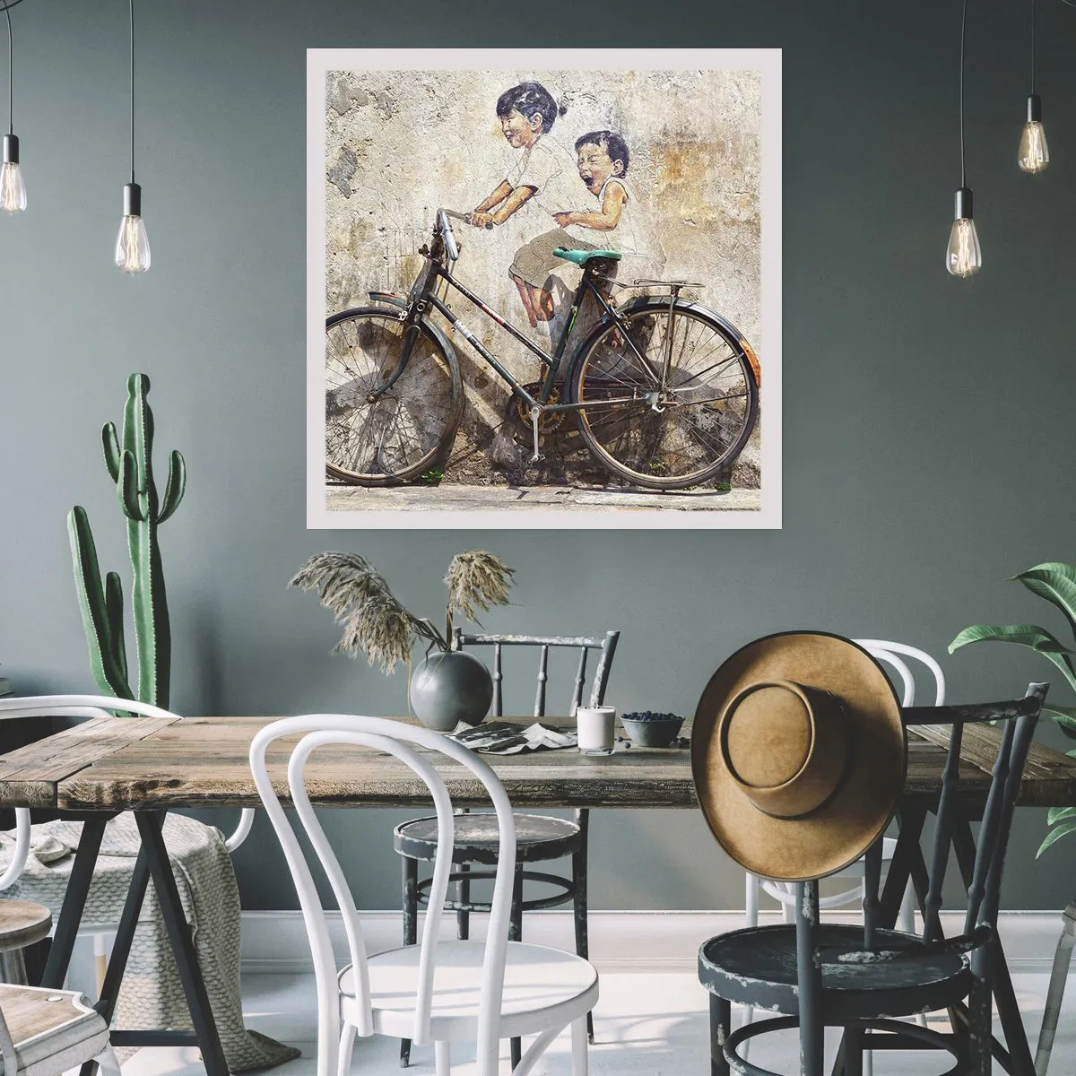 Plakat - Prawda czy fałsz? - 60x60 cm