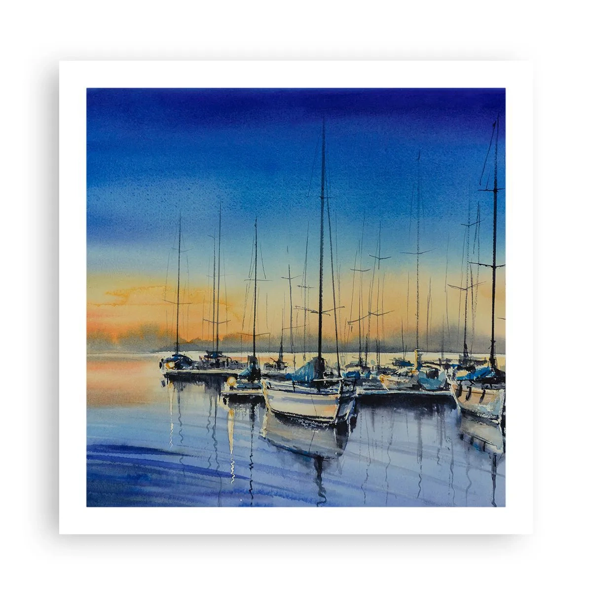 Plakat - Koniec dobrego dnia - 60x60 cm