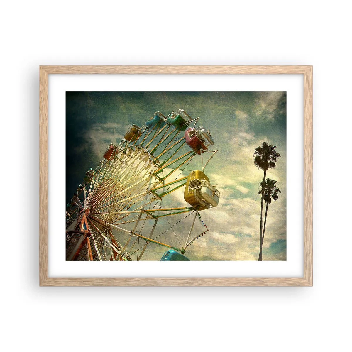 Plakat w ramie jasny dąb - Będzie, będzie zabawa… - 50x40 cm