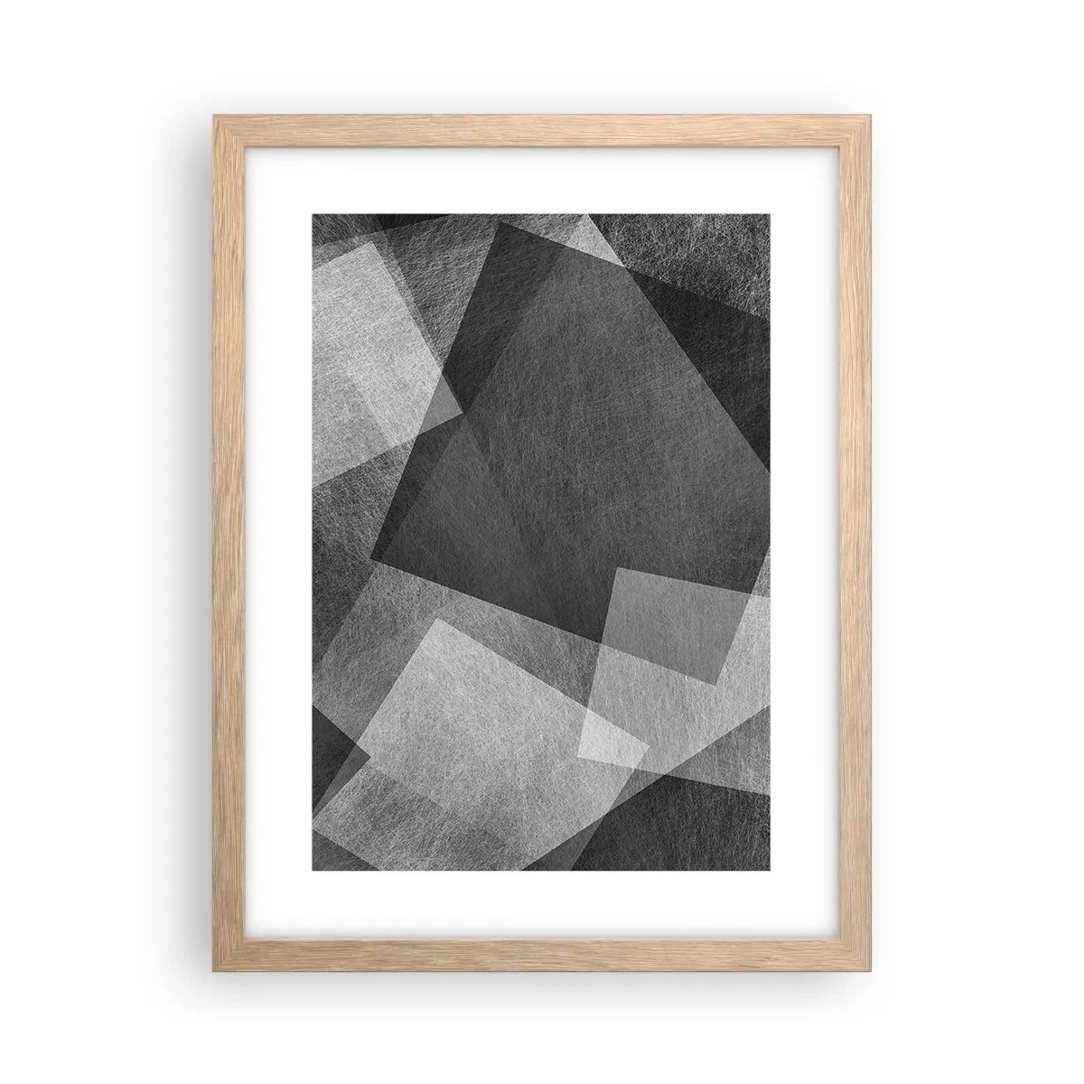 Plakat w ramie jasny dąb - Odwieczny symbol trwałości i porządku - 30x40 cm