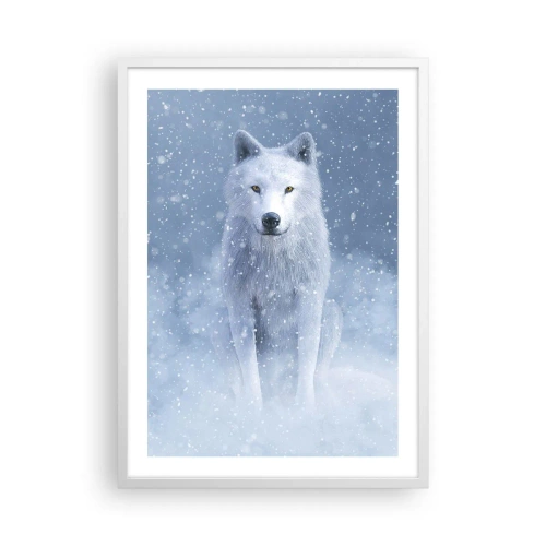 Plakat w białej ramie - W zimowym duchu - 50x70 cm