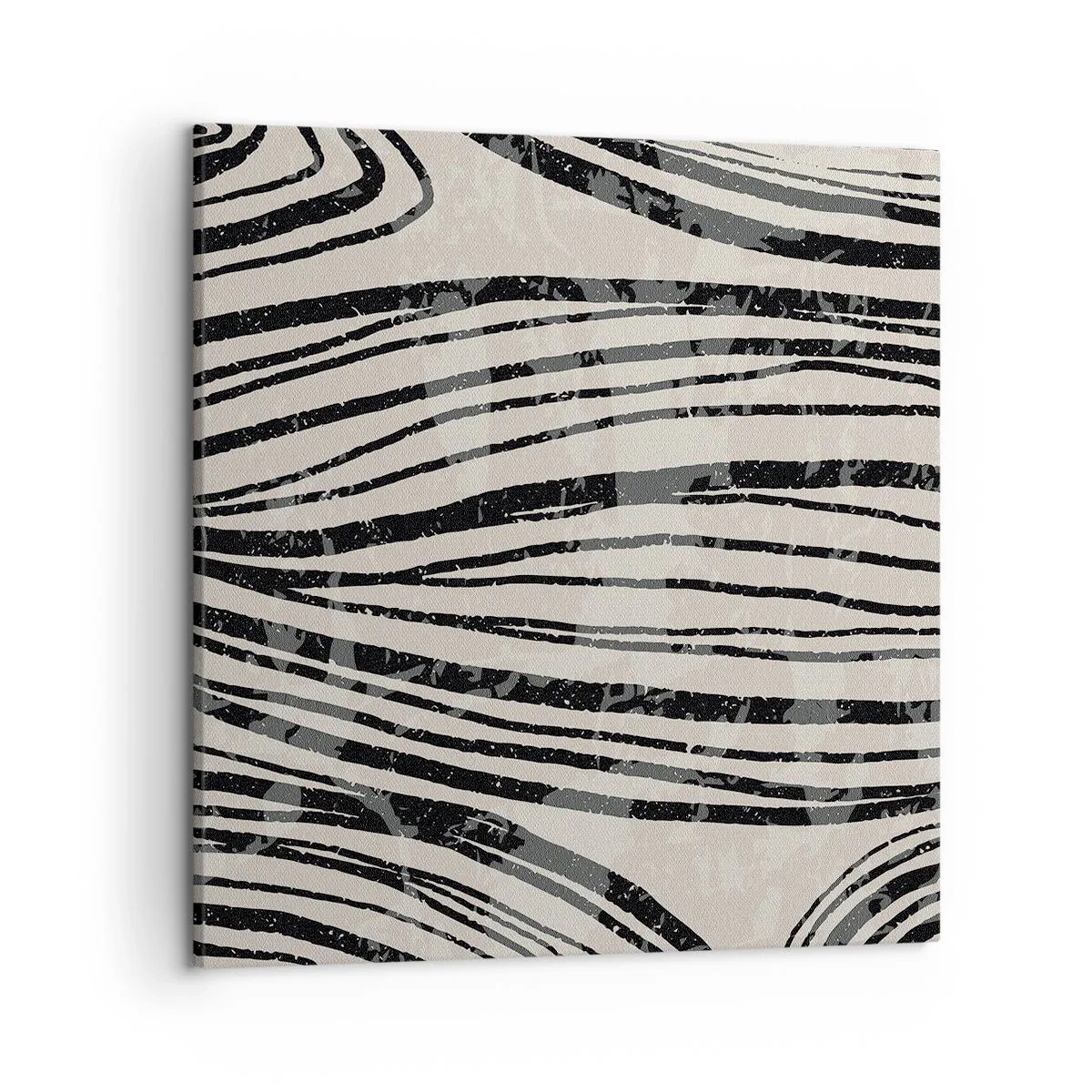 Obraz na płótnie - Rozlewisko linii - 50x50 cm