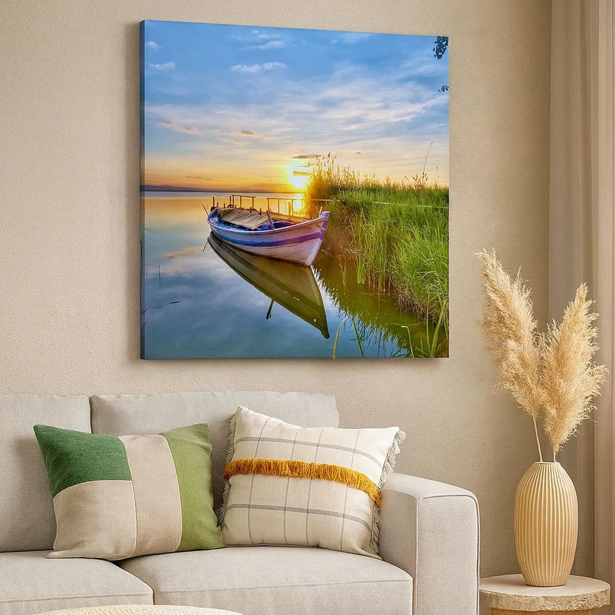 Obraz na płótnie - Zatoczka spełnionych marzeń - 30x30 cm