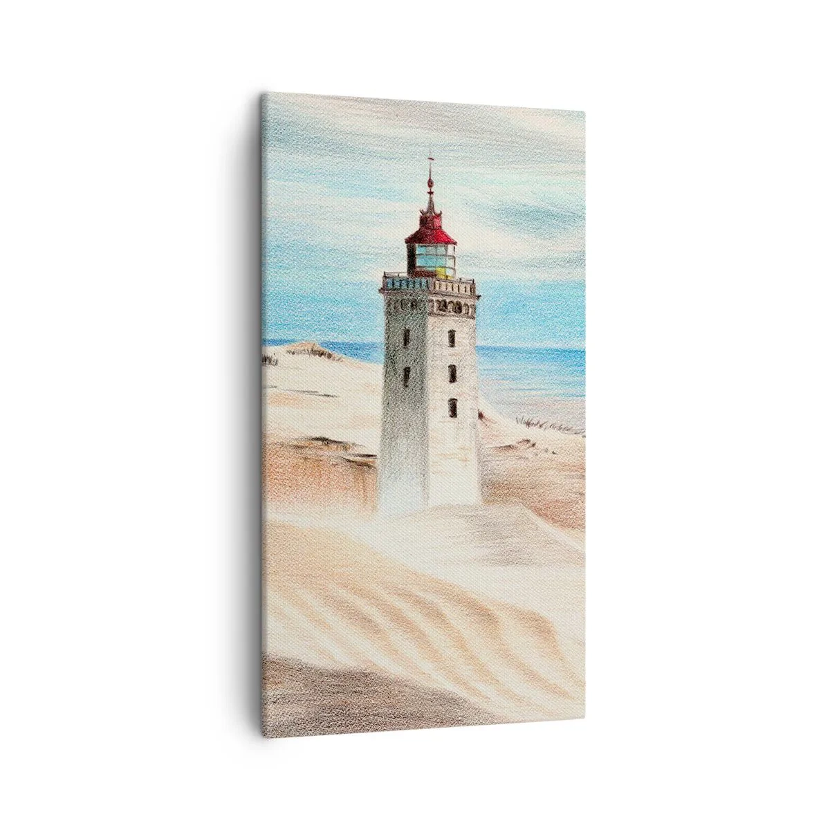 Obraz na płótnie - Zawsze wpatrzona w morze - 45x80 cm