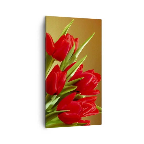 Obraz na płótnie - Pęk wiosennej radości - 45x80 cm