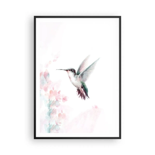 Plakat w czarnej ramie - Zatrzymany w trzepocie - 70x100 cm