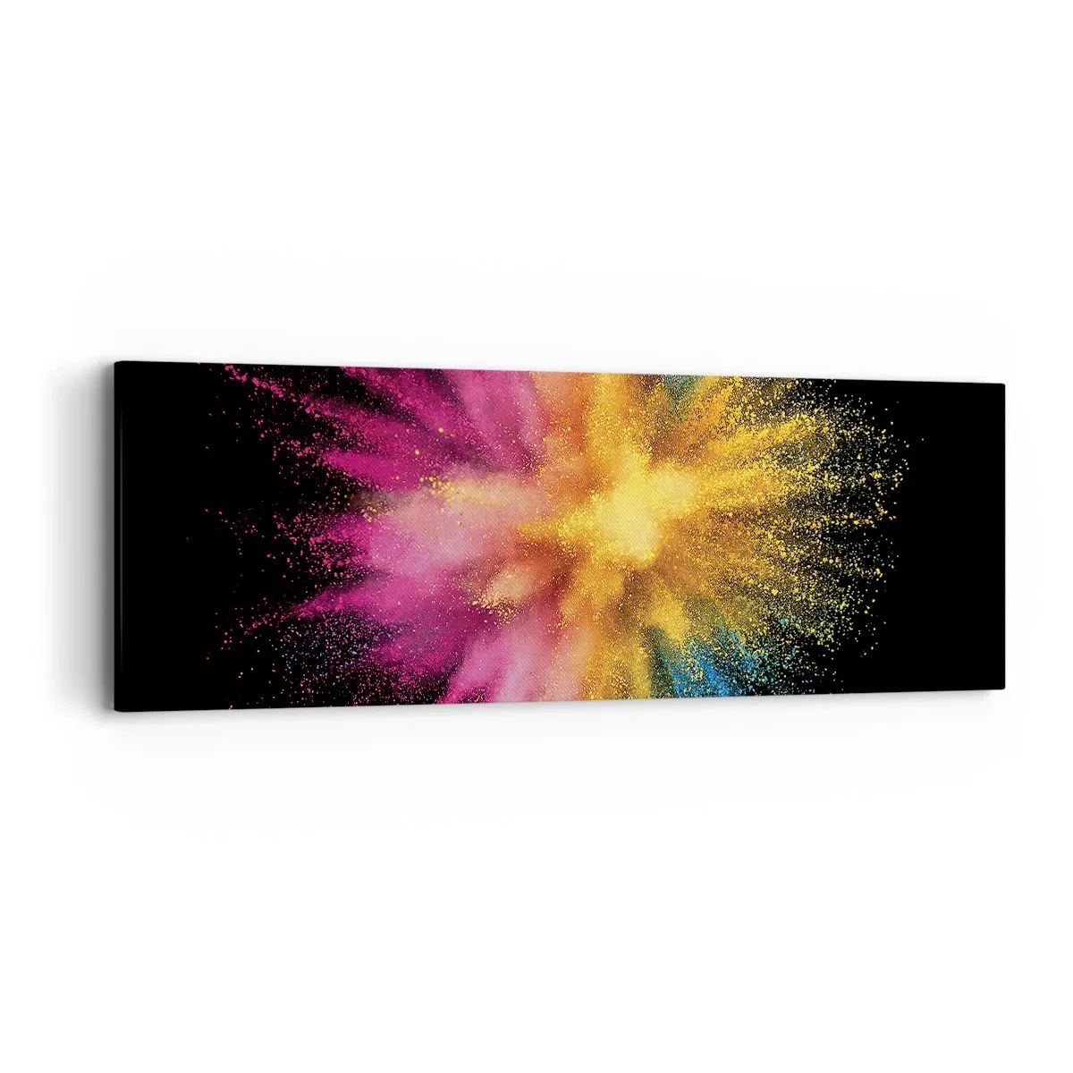 Obraz na płótnie - Narodziny barw  - 90x30 cm