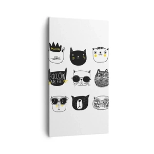 Obraz na płótnie - Każdy inny - 45x80 cm