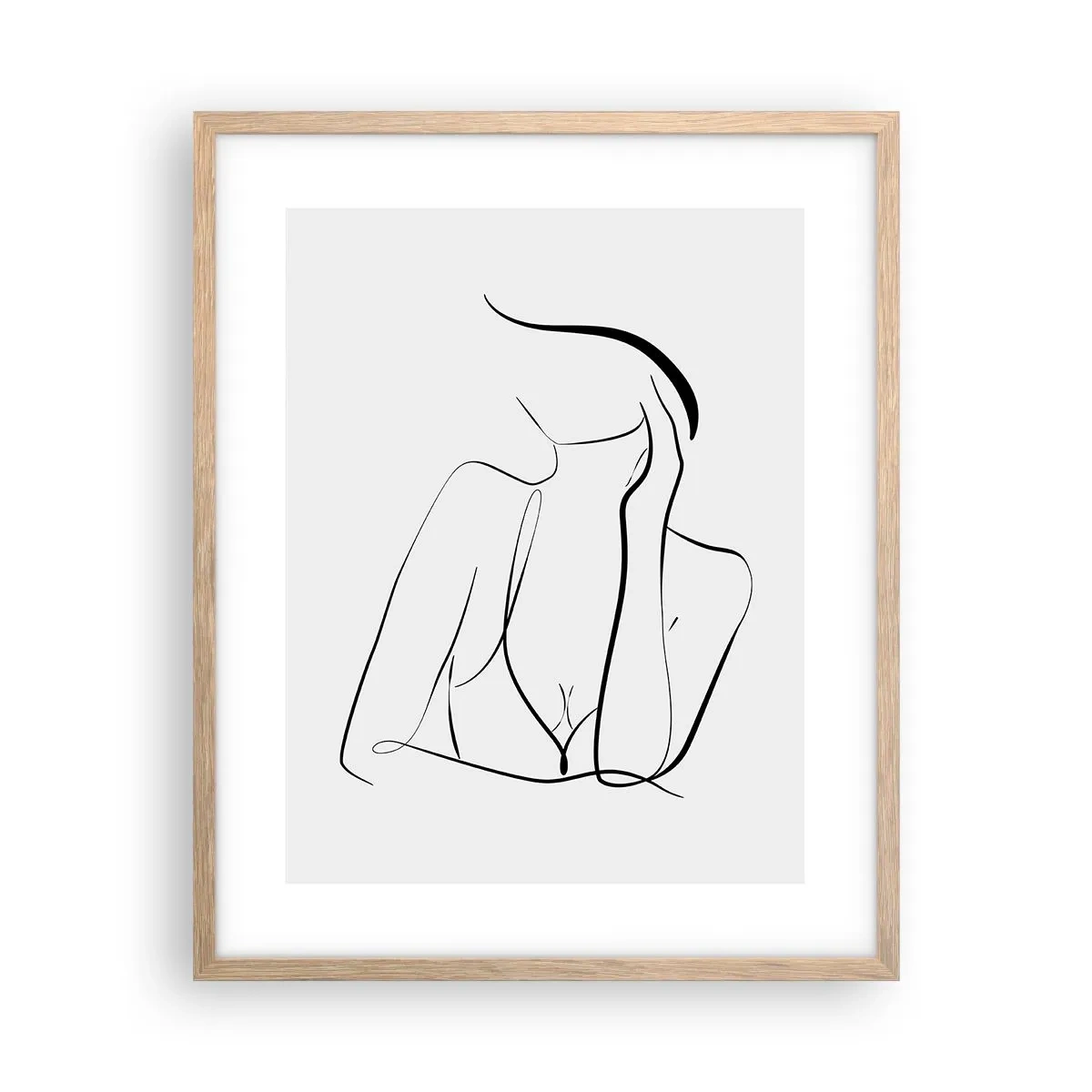 Plakat w ramie jasny dąb - Na fali marzeń - 40x50 cm