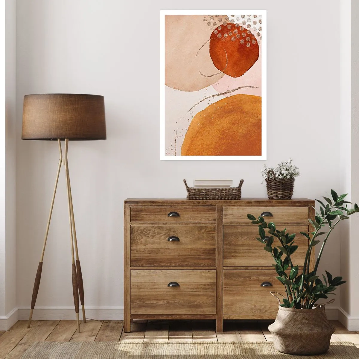 Plakat - Krągłość i ruch - 40x50 cm