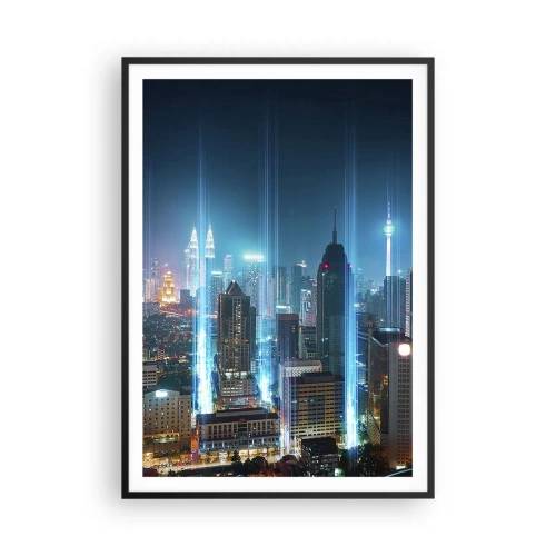 Plakat w czarnej ramie - Po berlińsku do nieba - 70x100 cm