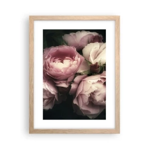 Plakat w ramie jasny dąb - Czar belle epoque - 30x40 cm